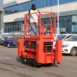 Aerial Scissor Lift Platform Factory - OEM Wheel Type 200-450kg Mobile 10-14m Lifting