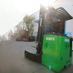 Electric Reach Forklift Manufacturer - OEM Runtx Four Direction Reach Forklift for Sale