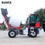 Mobile Cement Mixer Manufacturer - OEM RUNTX Hot Sale Efficient Construction Projects