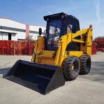 Skid Steer Loader Factory - OEM China RUNTX New Hydraulic Mini 1000KGS Loading