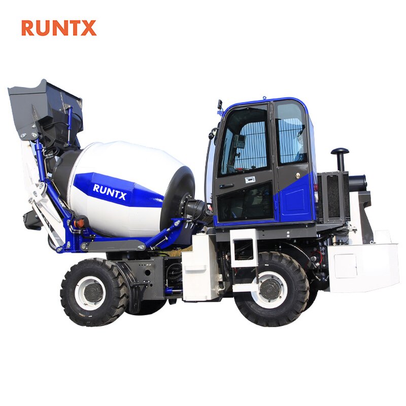 Self Loading Concrete Mixer Manufacturer - OEM Hot Sale Mobile Truck and Cement Mixer