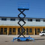 Mobile Scissor Lift Manufacturer - OEM 6-16m Hydraulic Table Lift Electric Drive Rough Terrain