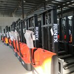 Semi Electric Stacker Manufacturer - OEM Runtx Manual Forklift Stacker Electric Lifter