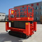 Electric Scissor Lift Factory - OEM 6-12m Movable Hydraulic Mobile Man Lift Platform