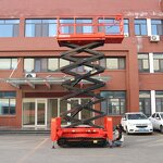 Self Propelled Scissor Lift Manufacturer - OEM RUNTX 6-13m Battery Power Mobile Hydraulic