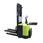 Electric Pallet Truck Manufacturer - OEM RUNTX Band 24V Small 1.5 Ton Straddle Stacker