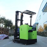 Electric Reach Truck Manufacturer - OEM 24V Battery Powered Reach Stacker Warehouse