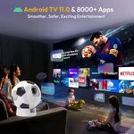 Smart Projector Factory - OEM/ODM Custom Football Design 4G Wifi Cinema Portable