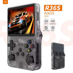 Handheld Game Console Factory - OEM/ODM Custom R36S 3.5 Inch Linux 64G Transparent Design
