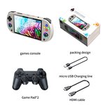 Handheld Game Console Factory - OEM/ODM Custom 5.0inch IPS 1080P RGB 3D Rocker Joystick