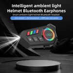 Helmet Bluetooth Earphones Factory - OEM/ODM Custom K06 RGB LED Flashlight IPX8 Waterproof