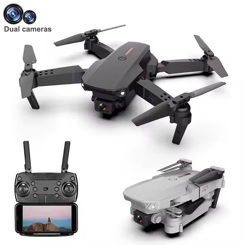Drone Factory - OEM/ODM Custom E88 4K HD Photography Quadcopter Dual Camera Flow Hover