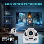 Mini Projector Factory - OEM/ODM Custom 4K Android 13 WIFI Auto Focus Outdoor