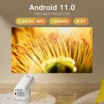 Mini Projector Factory - OEM/ODM Custom 4K HD WIFI BT Android 11 Portable Home