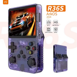 Handheld Game Console Factory - OEM/ODM Custom R36S 3.5 Inch Linux 64G Transparent Design