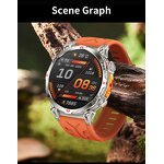 Smart Watch Factory - OEM/ODM Custom 1.53" Amoled GPS Compass 3ATM Waterproof