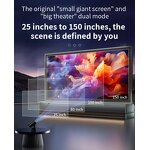 Smart Projector Factory - OEM/ODM Custom 4/5G Wifi 1+8GB Multimedia Home Pocket