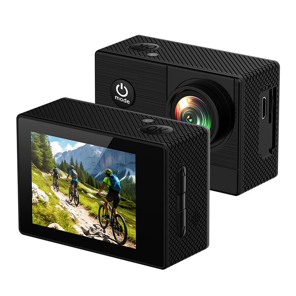 Sport Action Camera Factory - OEM/ODM Custom 4K 30fps Wifi 2.0inch HD Screen 30m Waterproof