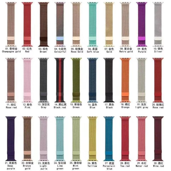 Watch Band Factory - OEM/ODM Custom Metal Milan Straps 38-49mm Stainless Steel