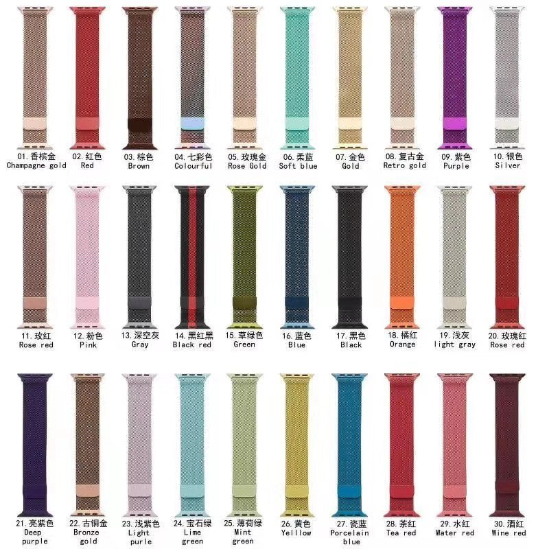 Watch Band Factory - OEM/ODM Custom Metal Milan Straps 38-49mm Stainless Steel