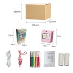 Kids Print Camera Factory - OEM/ODM Custom 2.0inch HD Screen 4800 Pixels Fun Games