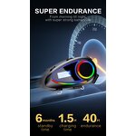 Helmet BT Earphone Factory - OEM/ODM Custom K18 Hand-free Calling Ultra Long Standby