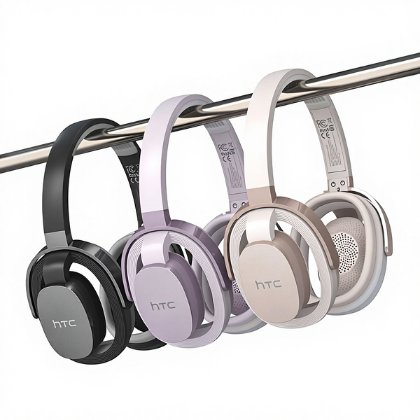 True Wireless Headphones Factory - OEM/ODM Custom HTC HP07 Noise Reduction Cancel BT 6.0