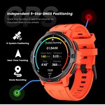 GPS Smart Watch Factory - OEM/ODM Custom GNSS Altitude Air Pressure 3ATM Waterproof
