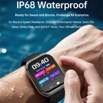 Smart Watch Factory - OEM/ODM Custom 1.83inch 3D Curved Display BT Call IP68