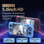 Handheld Game Console Factory - OEM/ODM Custom 5inch RK3128 Open Source Linux PS1 GBA