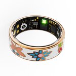 Smart Ring Factory - OEM/ODM Custom Colorful Enamel Health Monitoring IP68 Waterproof