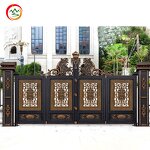Aluminum Fence Gate Manufacturer - OEM Modern House Entrance Main Gate Front Gates