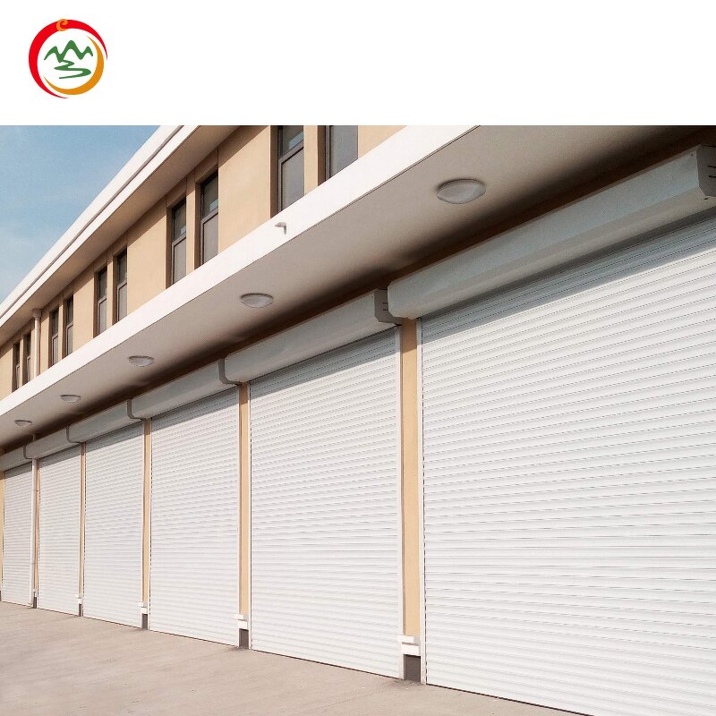 Aluminum Rolling Shutter Door Factory - OEM Modern Commercial Windproof with Motor Accessory