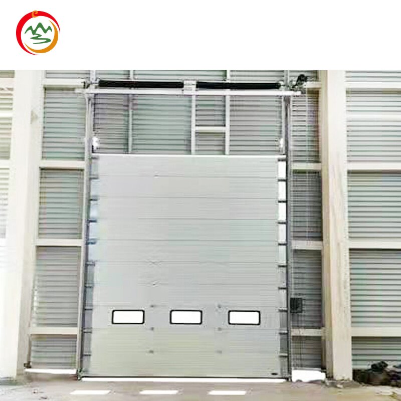 Industrial Overhead Door Factory - OEM Automatic Thermal Insulated Steel Vertical Lifting