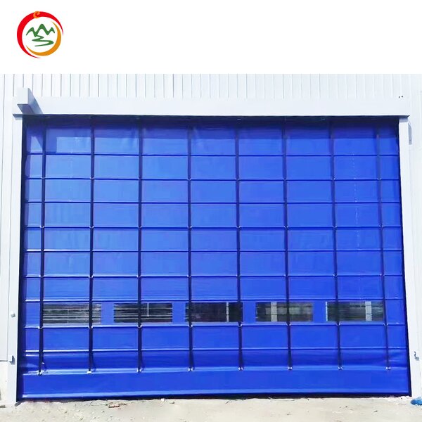 High-Speed PVC Shutter Door Factory - OEM Custom Plywood Material Thermal Metal Support