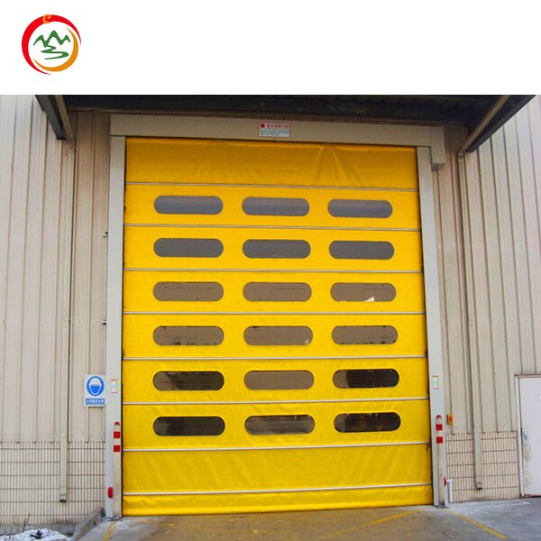 Fast Roller Shutter Door Manufacturer - OEM Custom Warehouse PVC Geomagnetic Induction