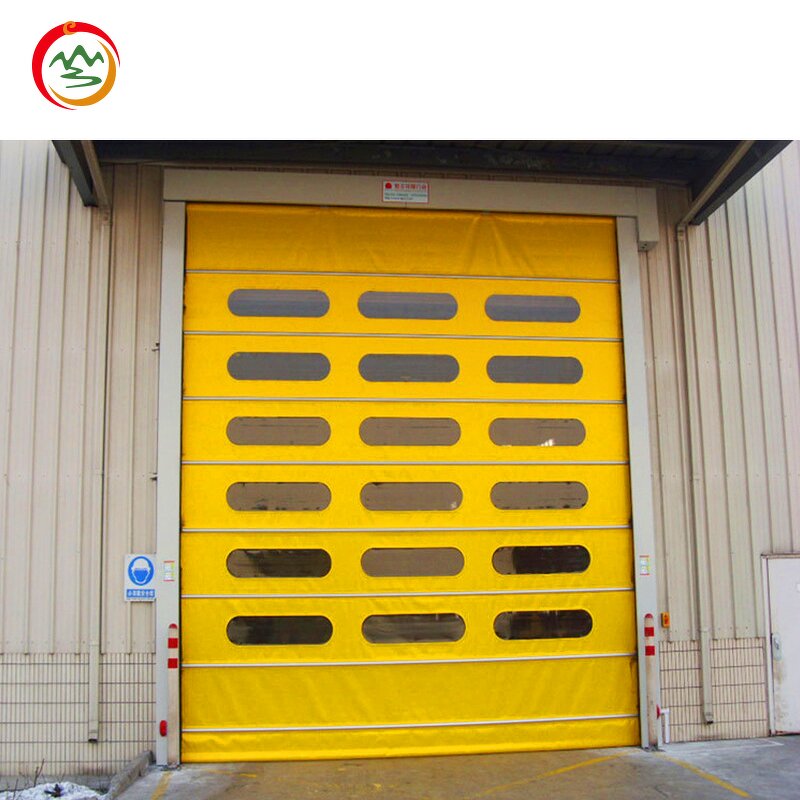 Fast Roller Shutter Door Manufacturer - OEM Custom Warehouse PVC Geomagnetic Induction