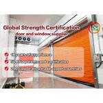 Food Storage Cold Room Door Manufacturer - OEM Freezer Room Self-repairing High Speed PVC
