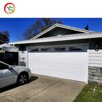 Steel Flip Garage Door Manufacturer - OEM Modern Customizable Sectional Lift Overhead