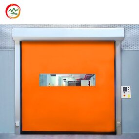 High Speed Roll Door Manufacturer - OEM Automatic PVC Fabric Self-Repairing