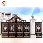 Sliding Aluminum Gate Manufacturer - OEM Top-Selling Garden Courtyard Electric Open Style