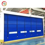 PVC Fast Shutter Door Manufacturer - OEM Large-Scale Stacking Aircraft Hangar Workshops
