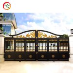 Aluminum Fence Gate Manufacturer - OEM Modern House Entrance Main Gate Front Gates