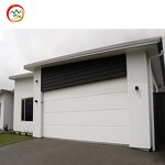 Automatic Garage Door Manufacturer - OEM Factory Price White Steel Plate Overhead Insulated