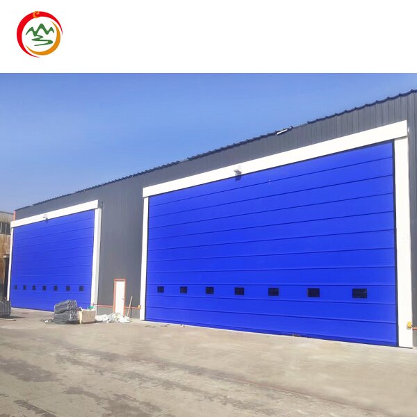 Stacking Door Factory - OEM Industrial Wind-Resistant PVC for Garbage Station