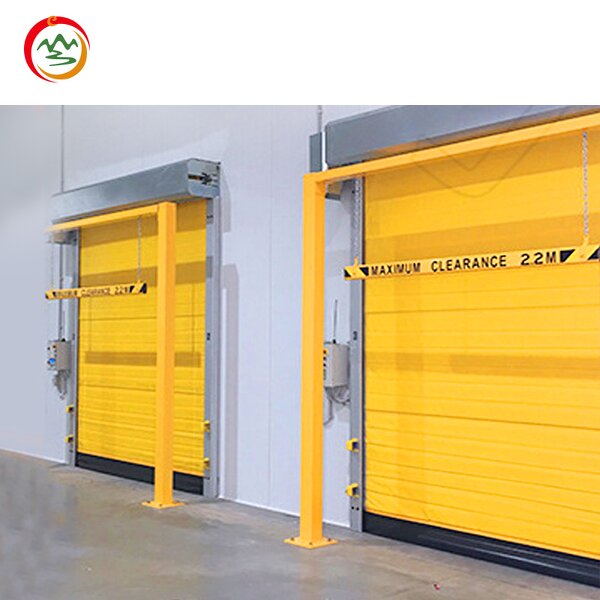 Food Storage Cold Room Door Manufacturer - OEM Freezer Room Self-repairing High Speed PVC