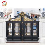 European Style Aluminum Gate Factory - OEM Villa Doors Electric Garden Courtyard Gate