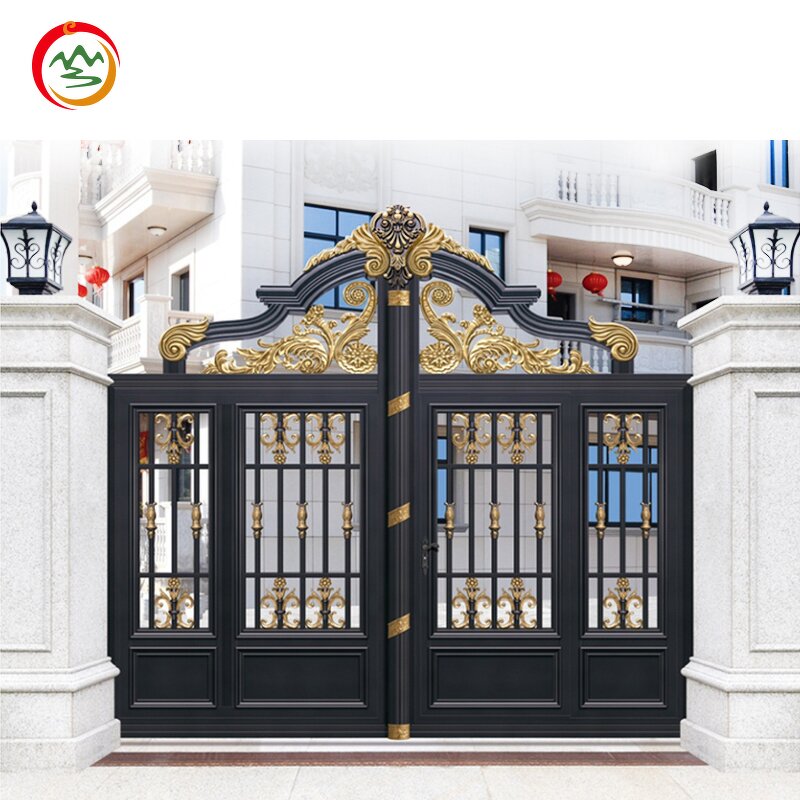 European Style Aluminum Gate Factory - OEM Villa Doors Electric Garden Courtyard Gate