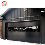 Steel Garage Door Factory - OEM 0.4mm Sandwich Smooth Walnut Sectional Panel