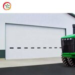 Warehouse Sectional Door Manufacturer - OEM Logistics Transparent Window Vertical Lift